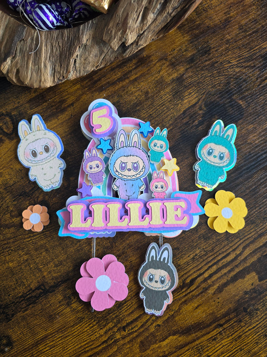 Labubu Cake Topper