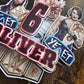 Personalised Wrestling Birthday Cake Topper – Custom Name & Age Champion Theme Decoration – Wrestling Party Cake Decor