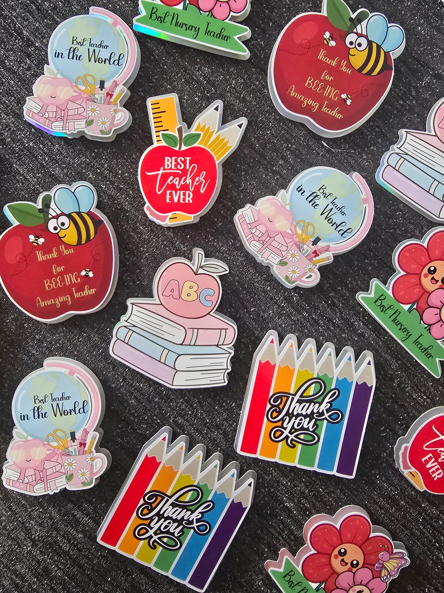 Teachers Cupcake Toppers