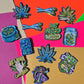 Weed Style 3 Cupcake Toppers