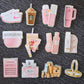 Pink Girly Lifestyle Cupcake Topper Set 💕✨