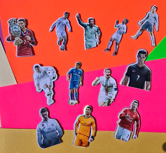 Ronaldo Cupcake Toppers