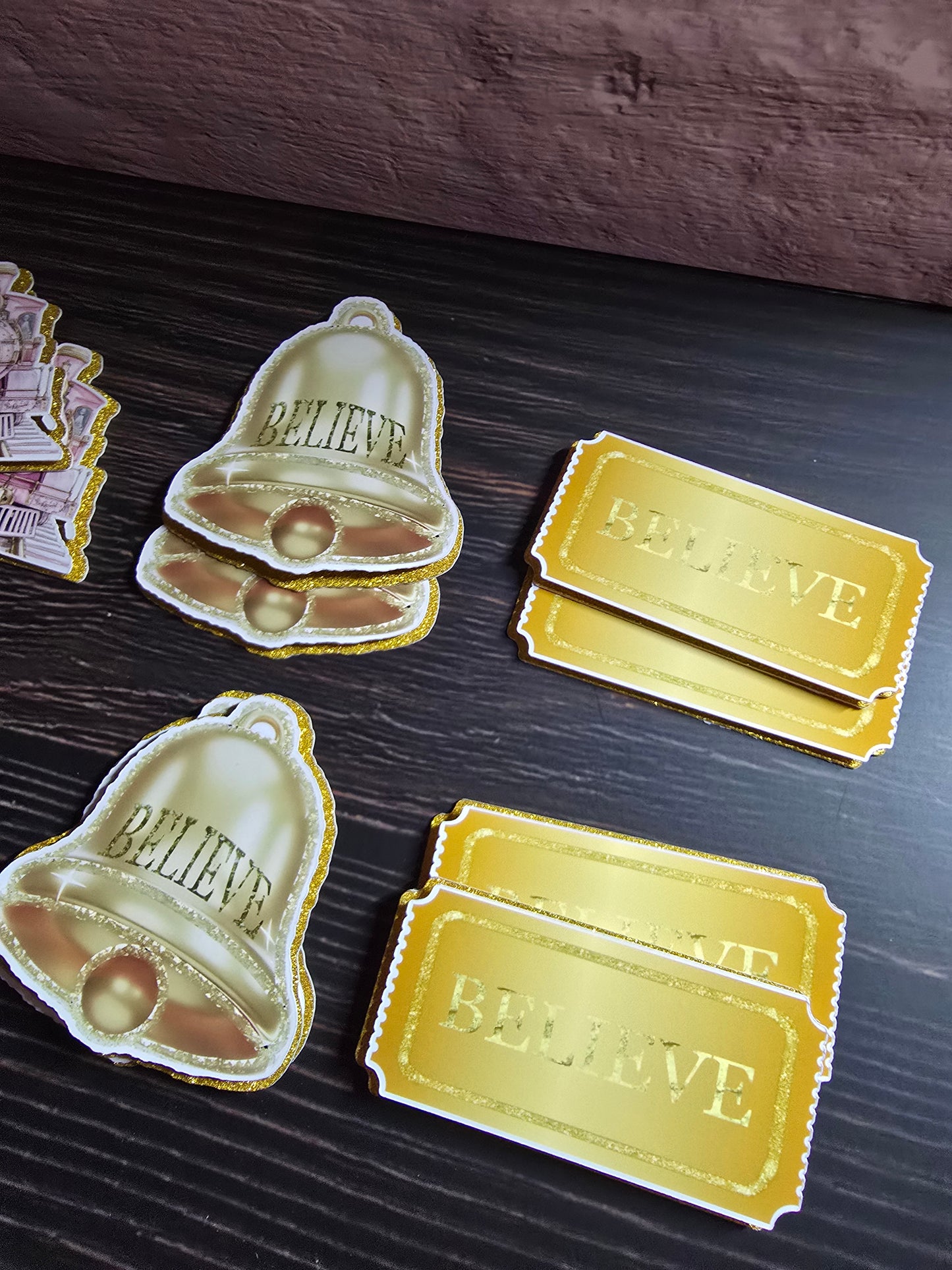 Pink Train Express Cupcake set