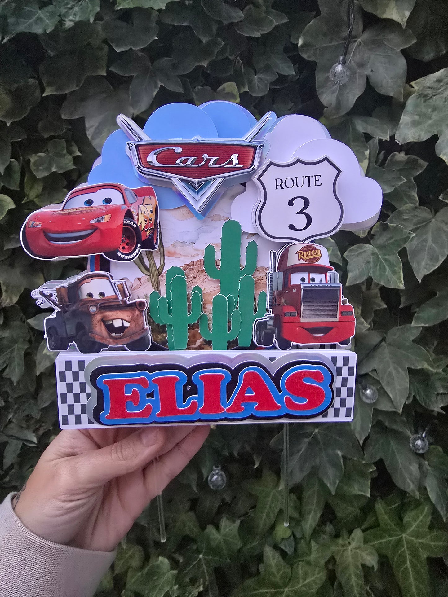 Cars Cake Topper