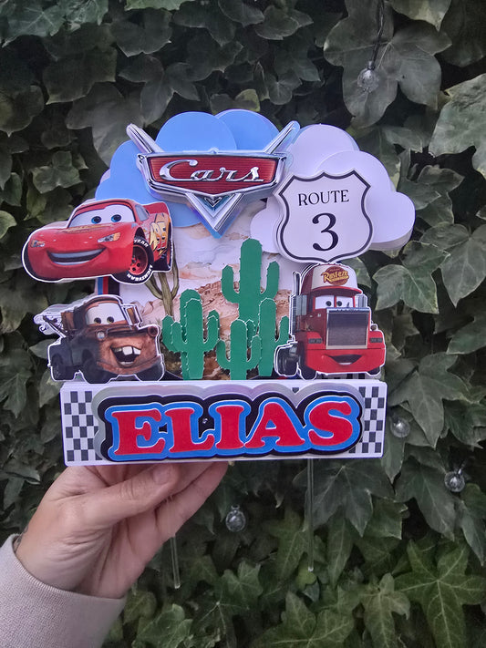 Cars Cake Topper
