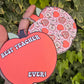 Apple Best Teacher Key Ring
