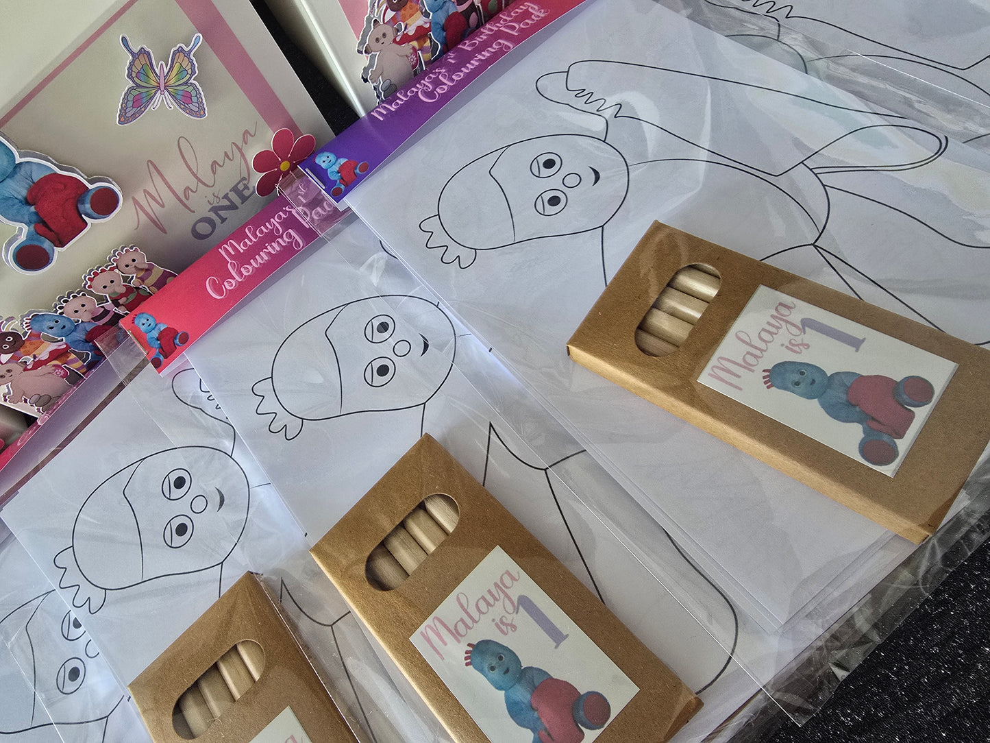 Personalised Colouring Pack - Birthday Party Activity Pack
