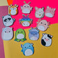 Squishmallow Cupcake Toppers