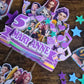 Kpop Cake Topper with Lights