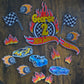Personalised Racing Birthday Cake Topper Set – Race Car Cake Decorations – Kids Racing Theme Cake Topper