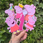 Peppa Pig Cake Toppers