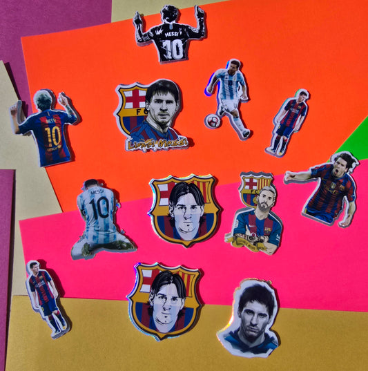 Messi Cupcake Toppers