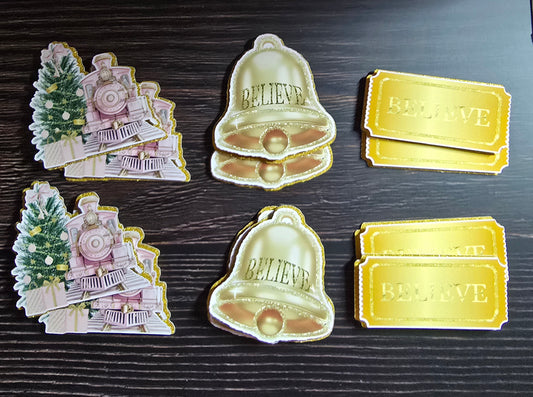 Pink Train Express Cupcake set