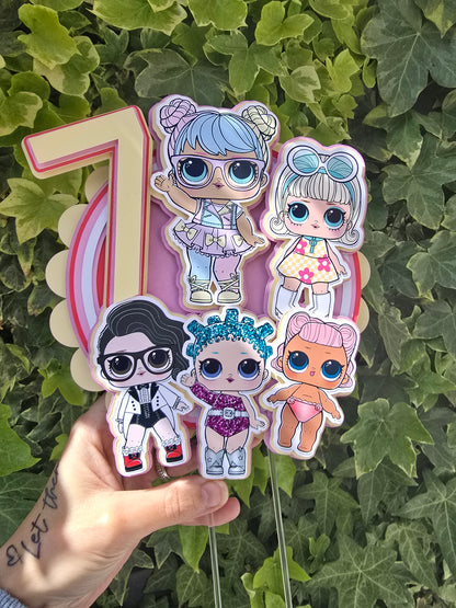 Dolls Cake Topper