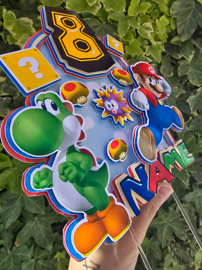 Mario Cake Topper