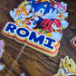 Personalised Speed Hero Cake Topper Set – Custom Name & Age Birthday Cake Decorations – Blue Speed Character Theme