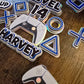 Gaming Birthday Cake Topper Set - Personalised Name & Age - Level Up Cake Decorations