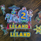 Cowboy Toy Adventure Cake Topper Set - Personalised Name & Age - Kids Birthday Cake Decorations