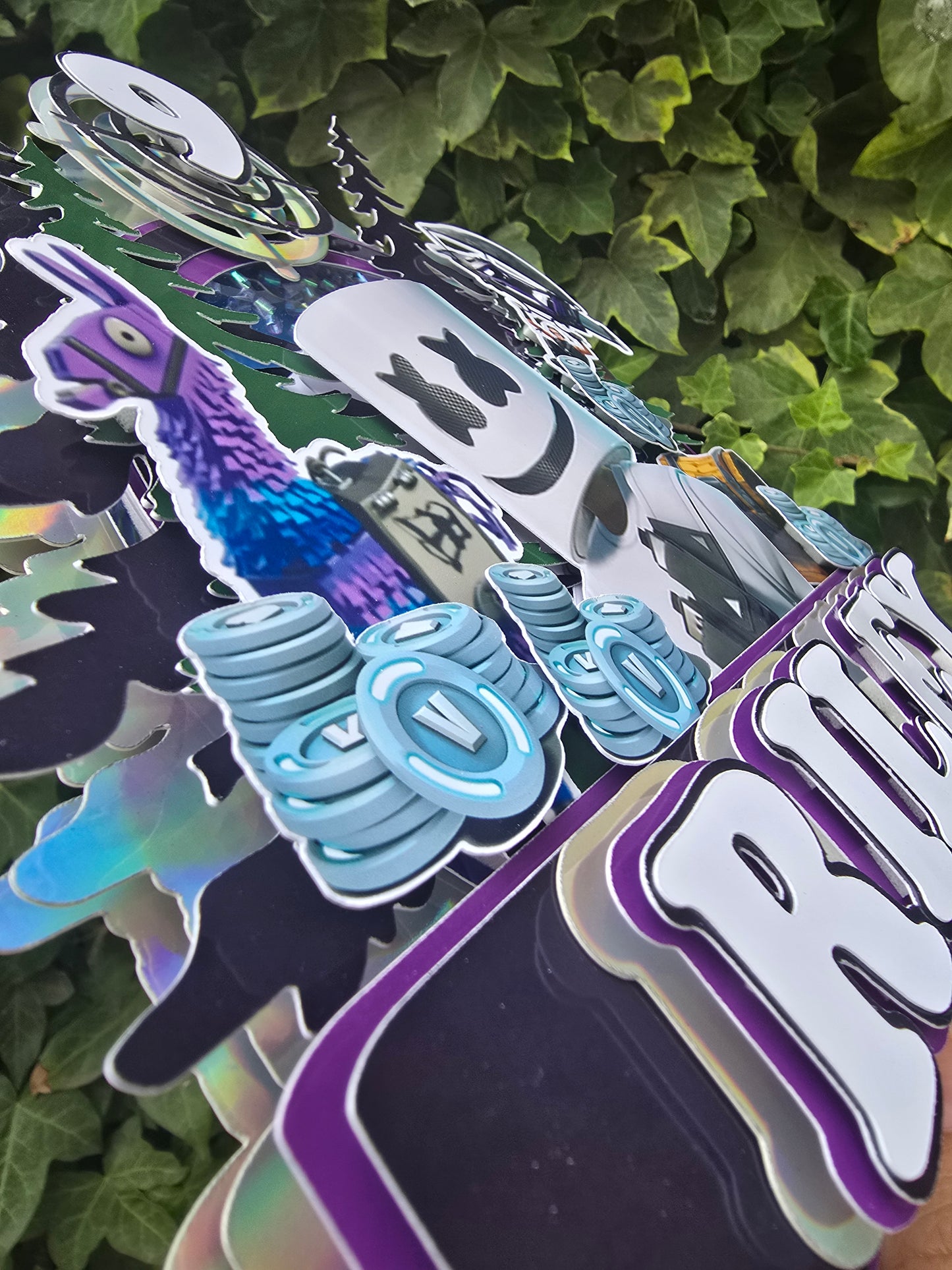 Fortnite Cake Topper