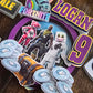 Personalised Gaming Battle Cake Topper Set – Custom Name & Age Gamer Birthday Cake Decorations – Video Game Party Cake Toppers