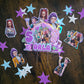 Personalised K-Pop Cake Topper – K-Pop Birthday Cake Topper – Custom Name & Age Birthday Cake Decoration