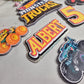 Monster Truck Birthday Cake Topper Set – Personalised Truck Party Cake Decorations – Kids Monster Truck Cake Topper