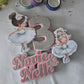 Personalised Ballerina Cake Topper – Ballet Birthday Cake Topper – Girls Birthday Cake Decoration