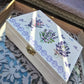 Lavender Decoupage Box