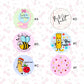 Edible Teachers Cupcake Toppers