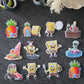 Underwater Cartoon Character Cupcake Topper Set 🌊✨