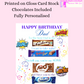 Birthday Dad Chocolate Board