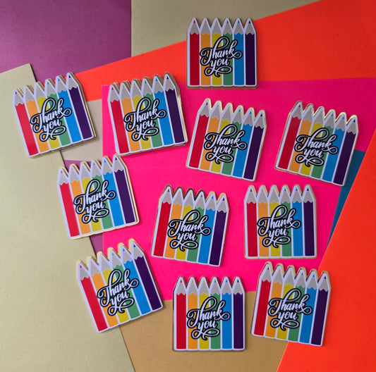 Teacher Style 3 Cupcake Toppers