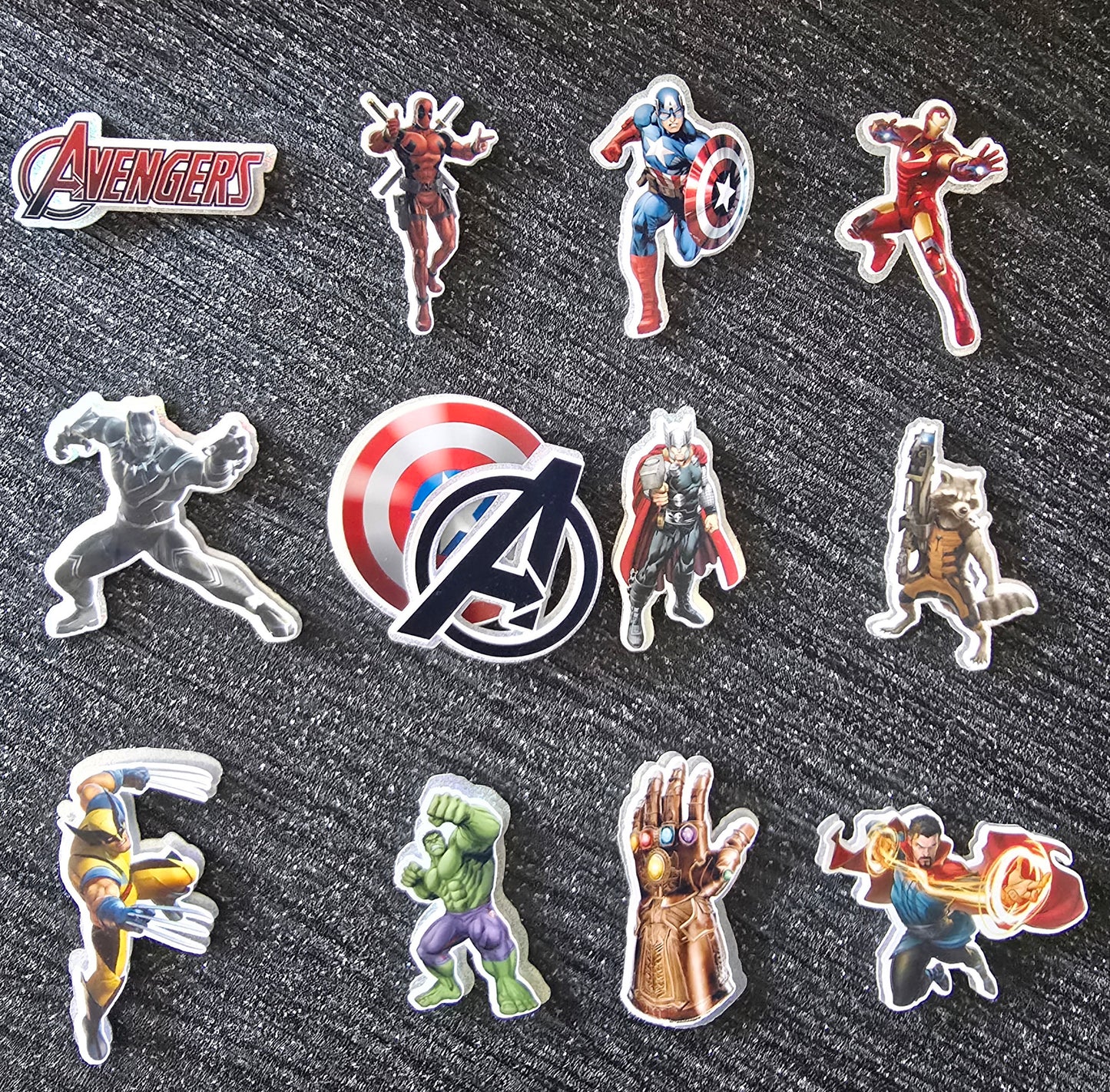 Superhero Inspired Cupcake Topper Set 🦸‍♂️⚡