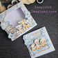 Personalised Baby Card in a Box – Name & Age / New Baby Keepsake Card
