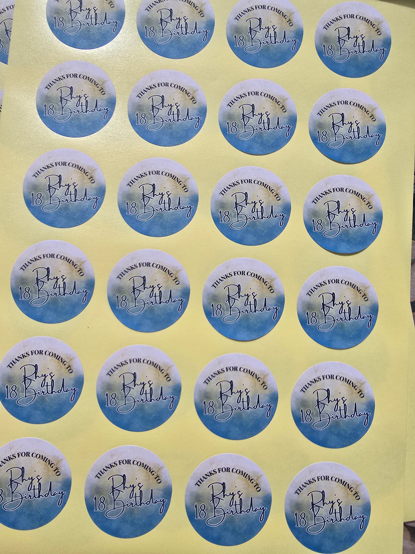Round Stickers