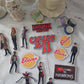 Upside Down Inspired Birthday Cake Topper Set – Personalised TV Theme Cake Decorations – Kids & Teen Birthday Cake Topper
