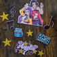 Personalised Pop Idol Cake Topper Set – Custom Name & Age Music Birthday Decoration – Pop Star Party Cake Decor