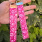 Girly Pink Key Fob