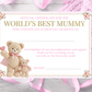 Personalised Mother's Day Certificates