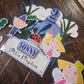Magical Garden Birthday Cake Topper Set - Personalised Name & Age - Kids Fairy Garden Party Decorations
