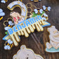 Personalised Honey Bear Cake Topper Set – Custom Name & Age Birthday Decoration – Bee Theme Party