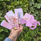 Pink Make Up Cake Toppers
