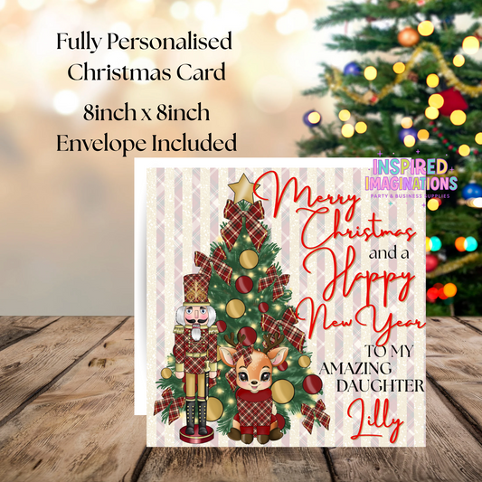 Tartan Christmas Card