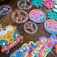 Hippy Cake Toppers Set